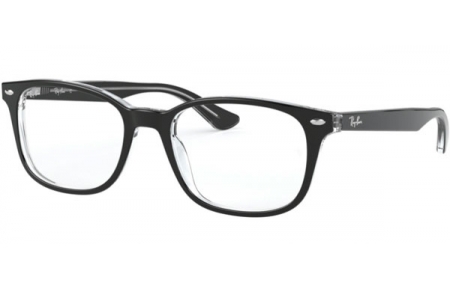 Frames - Ray-Ban® - RX5375 - 2034 TOP BLACK ON TRANSPARENT