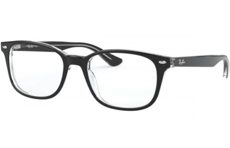 Monturas - Ray-Ban® - RX5375 - 2034 TOP BLACK ON TRANSPARENT