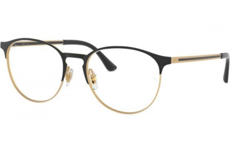 Frames - Ray-Ban® - RX6375 - 3051 MATTE BLACK ON RUBBER GOLD