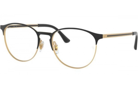 Monturas - Ray-Ban® - RX6375 - 3051 MATTE BLACK ON RUBBER GOLD