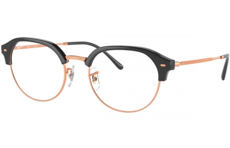 Frames - Ray-Ban® - RX7229 - 8322 DARK GREY ON ROSE GOLD