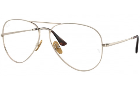 Frames - Ray-Ban® - RX8789 AVIATOR TITANIUM - 1246 GOLD