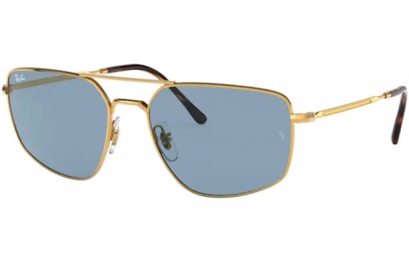 Lunettes de soleil - Ray-Ban® - Ray-Ban® RB3666 - 001/62 ARISTA // BLUE