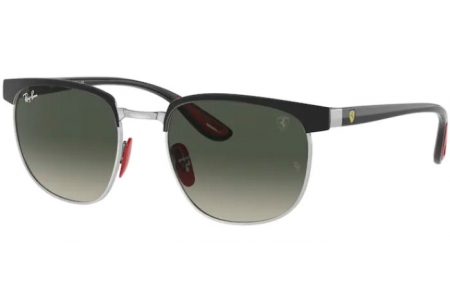 Gafas de Sol - Ray-Ban® - Ray-Ban® RB3698M - F06071 BLACK ON SILVER // GREY GRADIENT