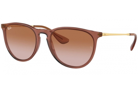 Sunglasses - Ray-Ban® - Ray-Ban® RB4171 ERIKA - 659013 TRANSPARENT LIGHT BROWN // BROWN GRADIENT