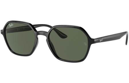 Lunettes de soleil - Ray-Ban® - Ray-Ban® RB4361 - 601/71 BLACK // DARK GREEN