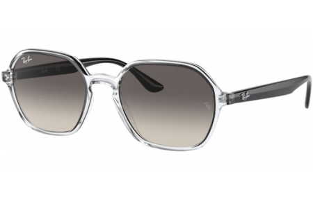 Sunglasses - Ray-Ban® - Ray-Ban® RB4361 - 647711 TRANSPARENT // GREY GRADIENT