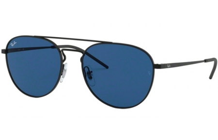 Sunglasses - Ray-Ban® - Ray-Ban® RB3589 - 901480 BLACK RUBBER // BLUE