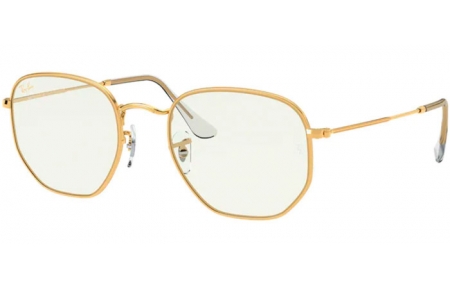 Gafas de Sol - Ray-Ban® - Ray-Ban® RB3548 - 9196BF LEGEND GOLD // CLEAR BLUE LIGHT FILTER