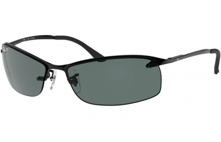 Lunettes de soleil - Ray-Ban® - Ray-Ban® RB3183 - 002/81 BLACK // GREY POLARIZED