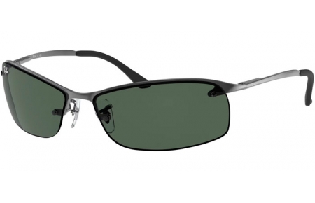 Sunglasses - Ray-Ban® - Ray-Ban® RB3183 - 004/71 GUNMETAL // GREEN