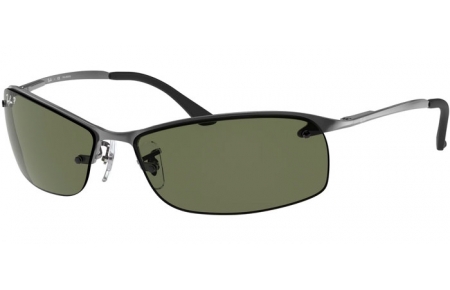 Sunglasses - Ray-Ban® - Ray-Ban® RB3183 - 004/9A GUNMETAL // GREEN POLARIZED