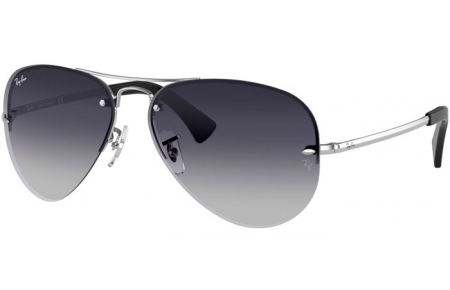 Lunettes de soleil - Ray-Ban® - Ray-Ban® RB3449 - 003/8G SILVER // GREY GRADIENT