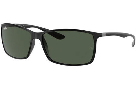 Sunglasses - Ray-Ban® - Ray-Ban® RB4179 LITEFORCE - 601/71 BLACK // GREEN