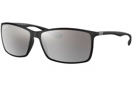 Gafas de Sol - Ray-Ban® - Ray-Ban® RB4179 LITEFORCE - 601S82  MATTE BLACK  //GREY MIRROR SILVER POLARIZED