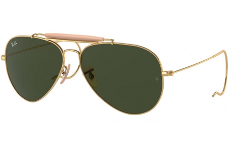 Gafas de Sol - Ray-Ban® - Ray-Ban® RB3030 OUTDOORSMAN - L0216 ARISTA // CRYSTAL GREEN