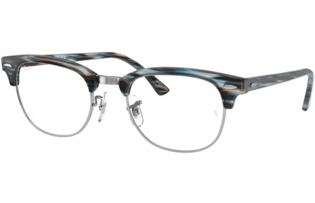 Lunettes de vue - Ray-Ban® - RX5154 CLUBMASTER - 5750 BLUE GREY STRIPPED