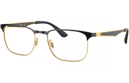 Monturas - Ray-Ban® - RX6363 - 2890 GOLD TOP ON BLACK