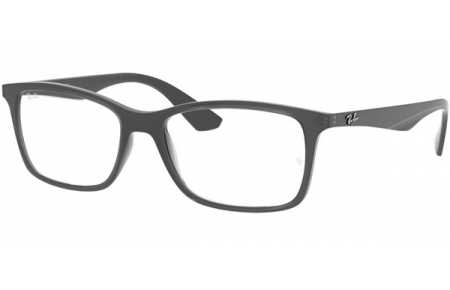 Lunettes de vue - Ray-Ban® - RX7047 - 5482 MATTE TRANSPARENT GREY
