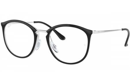 Monturas - Ray-Ban® - RX7140 - 5852 TRANSPARENT ON TOP BLACK