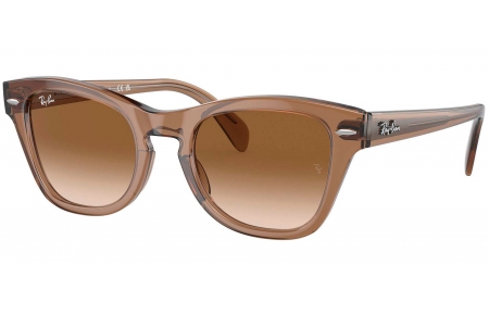 Gafas de Sol - Ray-Ban - RB0707S - 664051 TRANSPARENT LIGHT BROWN // BROWN GRADIENT