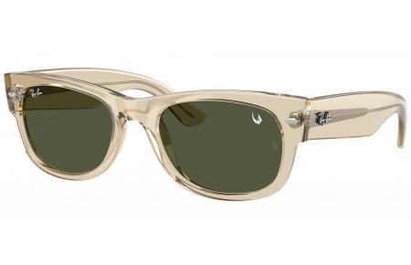 Gafas de Sol - Ray-Ban - RB0832S MEGA WAYFARER II - 146031 BEIGE // GREEN