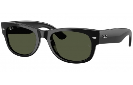 Gafas de Sol - Ray-Ban - RB0832S MEGA WAYFARER II - 901/31 BLACK // GREEN