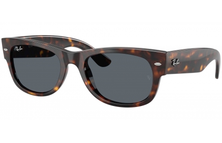 Gafas de Sol - Ray-Ban - RB0832S MEGA WAYFARER II - 902/R5  HAVANA // BLUE
