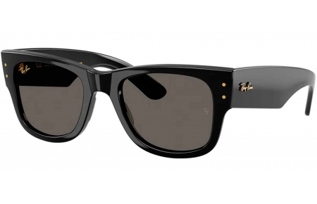 Gafas de Sol - Ray-Ban - RB0840S MEGA WAYFARER - 6826J5  BLACK // DARK GREY