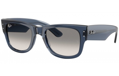 Gafas de Sol - Ray-Ban - RB0840S MEGA WAYFARER - 684532  TRANSPARENT DARK BLUE // GREY GRADIENT
