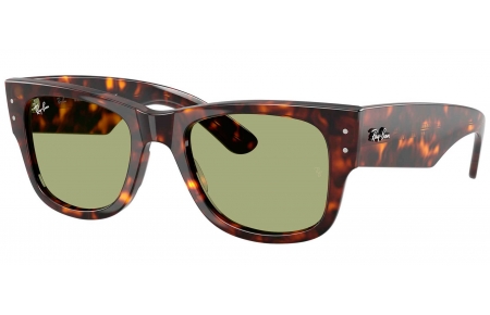Gafas de Sol - Ray-Ban - RB0840S MEGA WAYFARER - 902/4E  HAVANA // BOTTLE GREEN