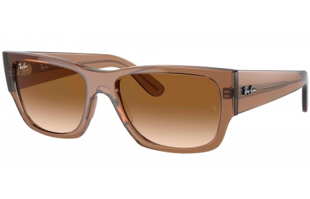 Gafas de Sol - Ray-Ban - RB0947S CARLOS - 664051  TRANSPARENT LIGHT BROWN // BROWN GRADIENT