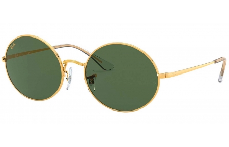 Gafas de Sol - Ray-Ban - RB1970 OVAL - 919631 LEGEND GOLD // GREEN