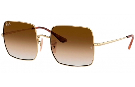 Gafas de Sol - Ray-Ban - RB1971 SQUARE - 914751 GOLD // BROWN GRADIENT CLEAR