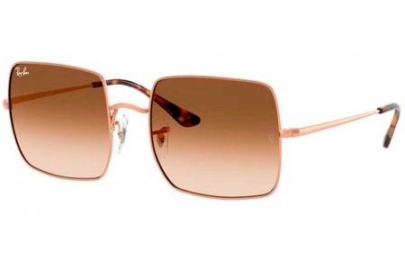 Gafas de Sol - Ray-Ban - RB1971 SQUARE - 920251  ROSE GOLD // BROWN GRADIENT TRANSPARENT