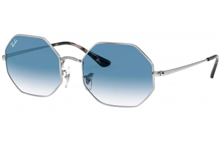 Gafas de Sol - Ray-Ban - RB1972 OCTAGON - 91493F SILVER // CLEAR BLUE GRADIENT