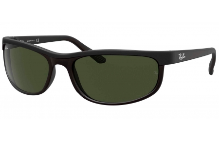 Gafas de Sol - Ray-Ban - RB2027 PREDATOR 2 - W1847 MATTE BLACK // CRYSTAL GREEN
