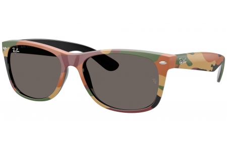 Gafas de Sol - Ray-Ban - RB2132 NEW WAYFARER - 6822B1  CAMOUFLAGE GREEN // DARK GREY