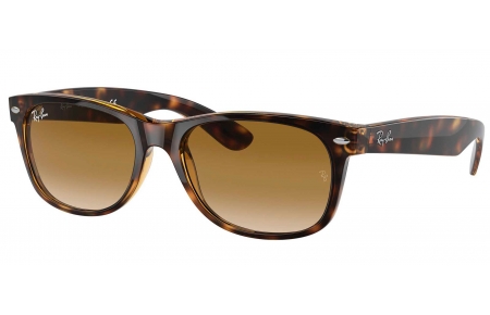 Gafas de Sol - Ray-Ban - RB2132 NEW WAYFARER - 710/51 LIGHT HAVANA // CRYSTAL BROWN GRADIENT