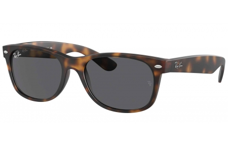 Gafas de Sol - Ray-Ban - RB2132 NEW WAYFARER - 865/B1 RUBBER HAVANA // DARK GREY