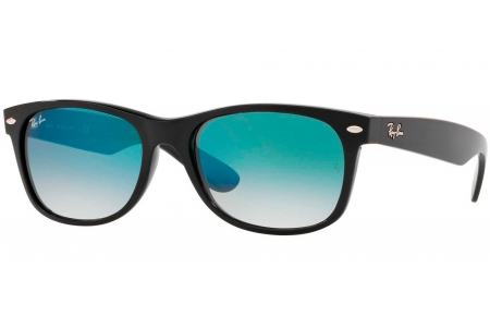Gafas de Sol - Ray-Ban - RB2132 NEW WAYFARER - 901/3A BLACK // CLEAR GRADIENT GREEN