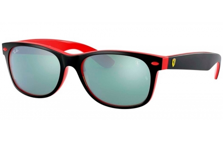 Gafas de Sol - Ray-Ban - RB2132M NEW WAYFARER - F63830 BLACK // SILVER MIRROR