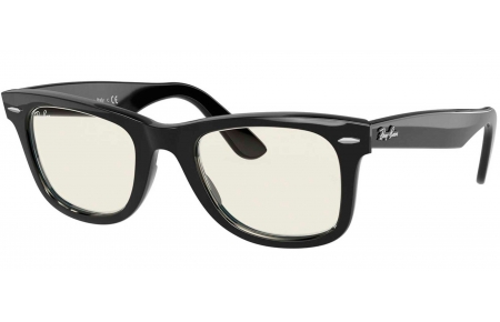 Gafas de Sol - Ray-Ban - RB2140 ORIGINAL WAYFARER - 901/5F SHINY BLACK // PHOTOCROMIC GREY