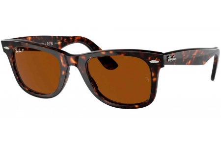 Gafas de Sol - Ray-Ban - RB2140 ORIGINAL WAYFARER - 902/57 TORTOISE // CRYSTAL BROWN POLARIZED