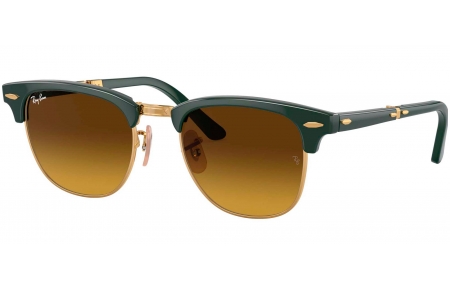 Gafas de Sol - Ray-Ban - RB2176 CLUBMASTER FOLDING - 136885 DARK GREEN // BROWN GRADIENT