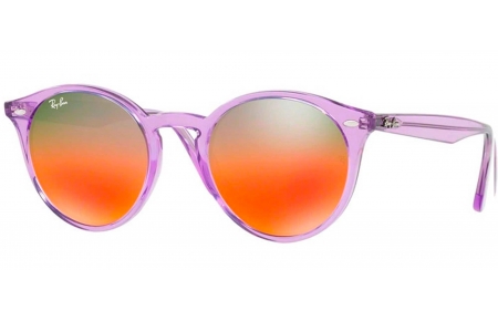 Gafas de Sol - Ray-Ban - RB2180 - 6280A8 SHINY VIOLET // BROWN MIRROR RED GRADIENT SILVER
