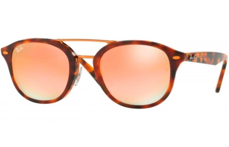 Gafas de Sol - Ray-Ban - RB2183 - 1127B9 TOP HAVANA BROWN YELLOW BROWN // GREEN GRADIENT BROWN MIRROR PINK