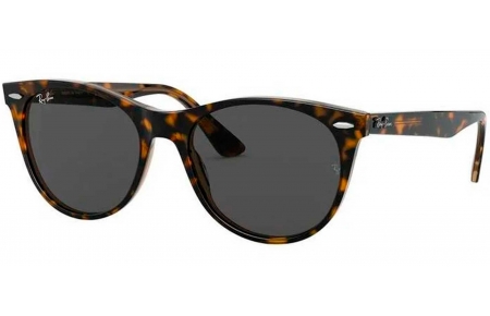 Gafas de Sol - Ray-Ban - RB2185 WAYFARER II - 1292B1 HAVANA ON TRANSPARENT LIGHT BROWN // DARK GREY
