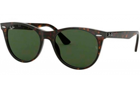 Gafas de Sol - Ray-Ban - RB2185 WAYFARER II - 902/31 HAVANA // GREEN