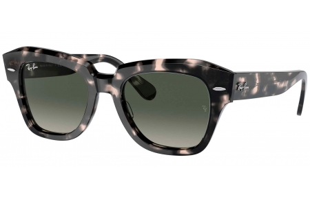 Gafas de Sol - Ray-Ban - RB2186 STATE STREET - 133371 GREY HAVANA // GREY GRADIENT